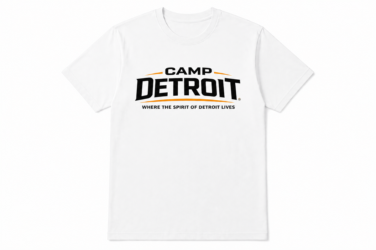 Camp Detroit Apparel Pure Cotton Unisex T-Shirt
