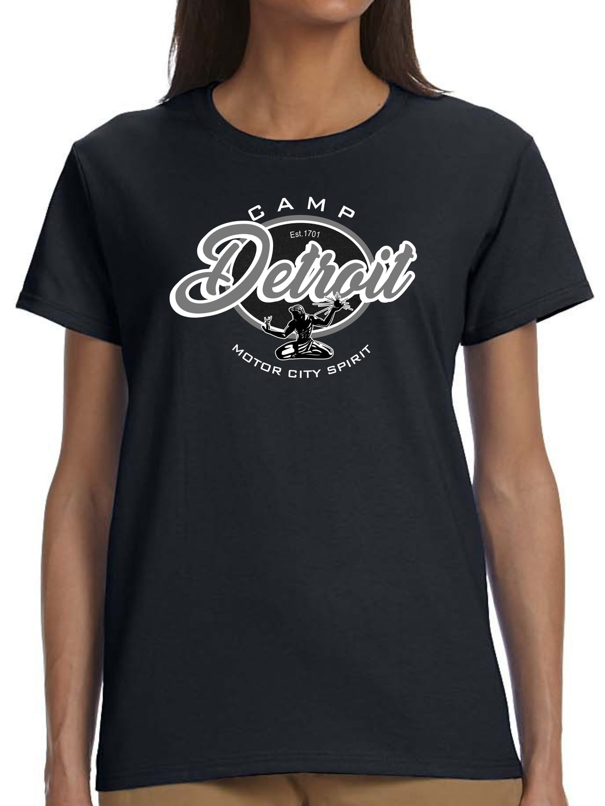 Camp Detroit Apparel Short Sleeve Softstyle Ladies T-Shirt