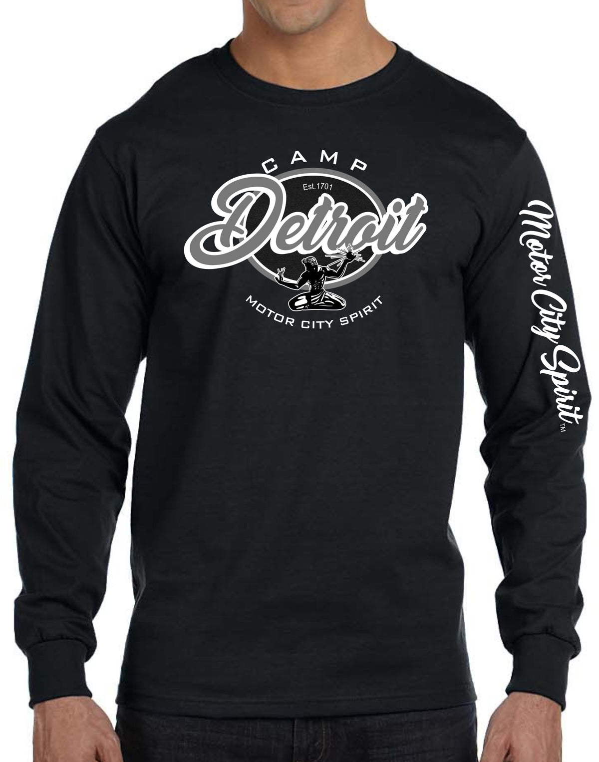 Camp Detroit Apparel Long Sleeve T-Shirt