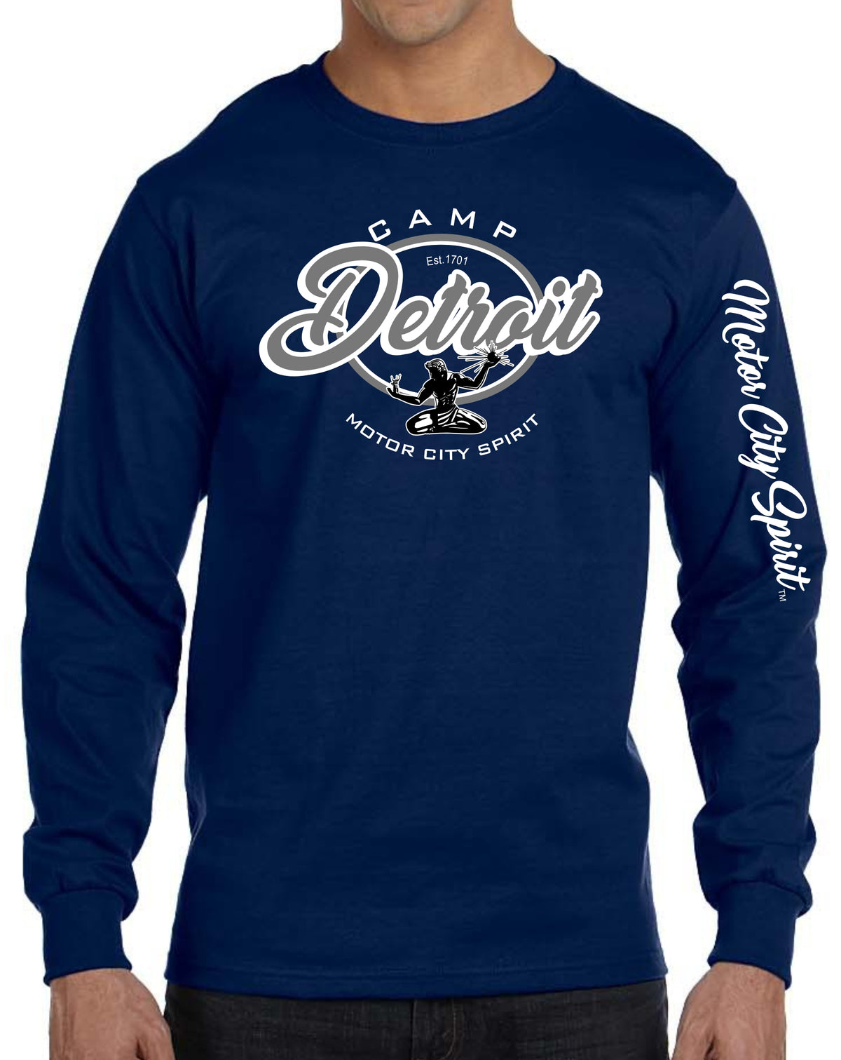 Camp Detroit Apparel Long Sleeve T-Shirt