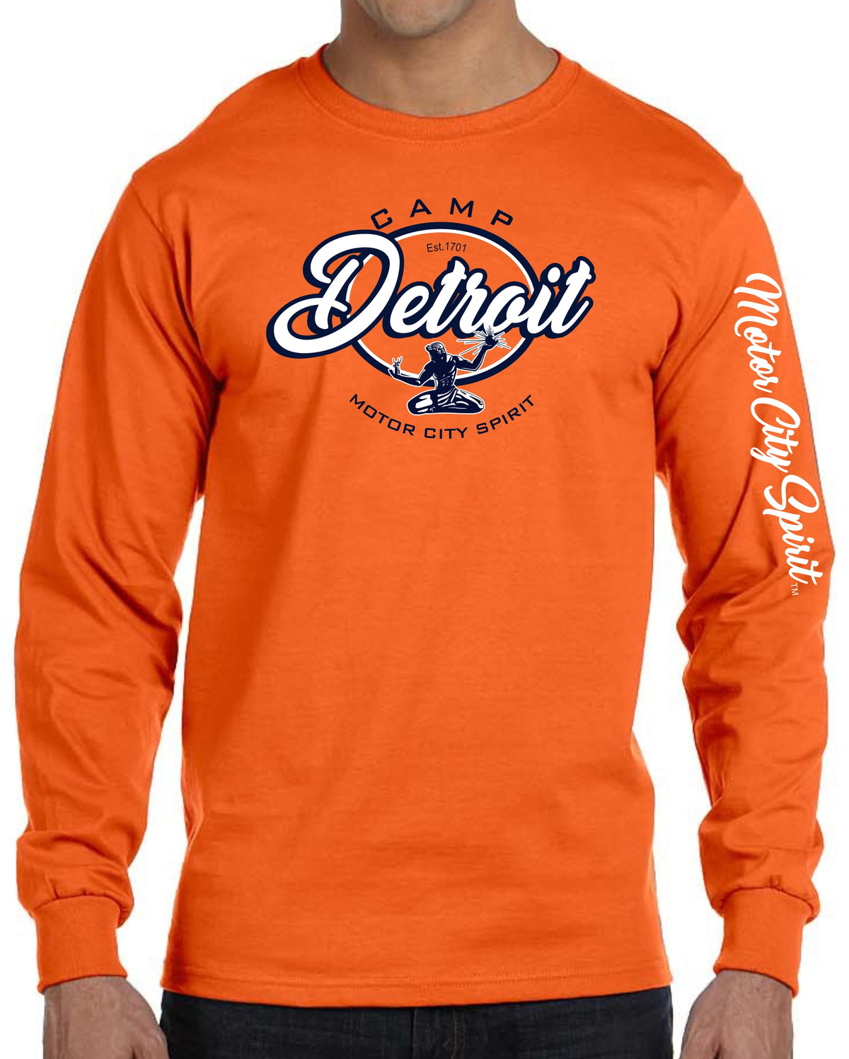 Camp Detroit Apparel Long Sleeve T-Shirt