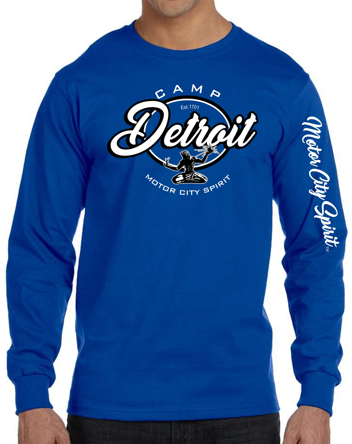 Camp Detroit Apparel Long Sleeve T-Shirt