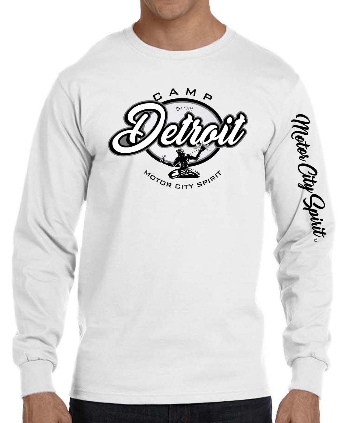 Camp Detroit Apparel Long Sleeve T-Shirt