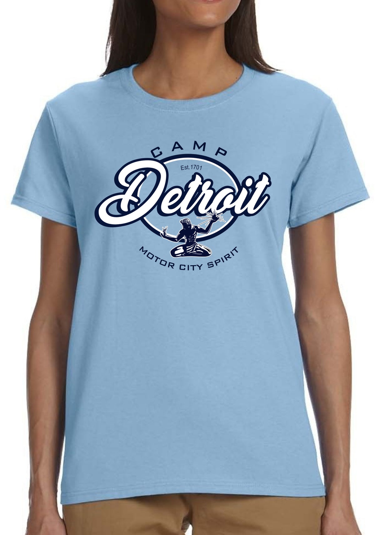Camp Detroit Apparel Short Sleeve Softstyle Ladies T-Shirt