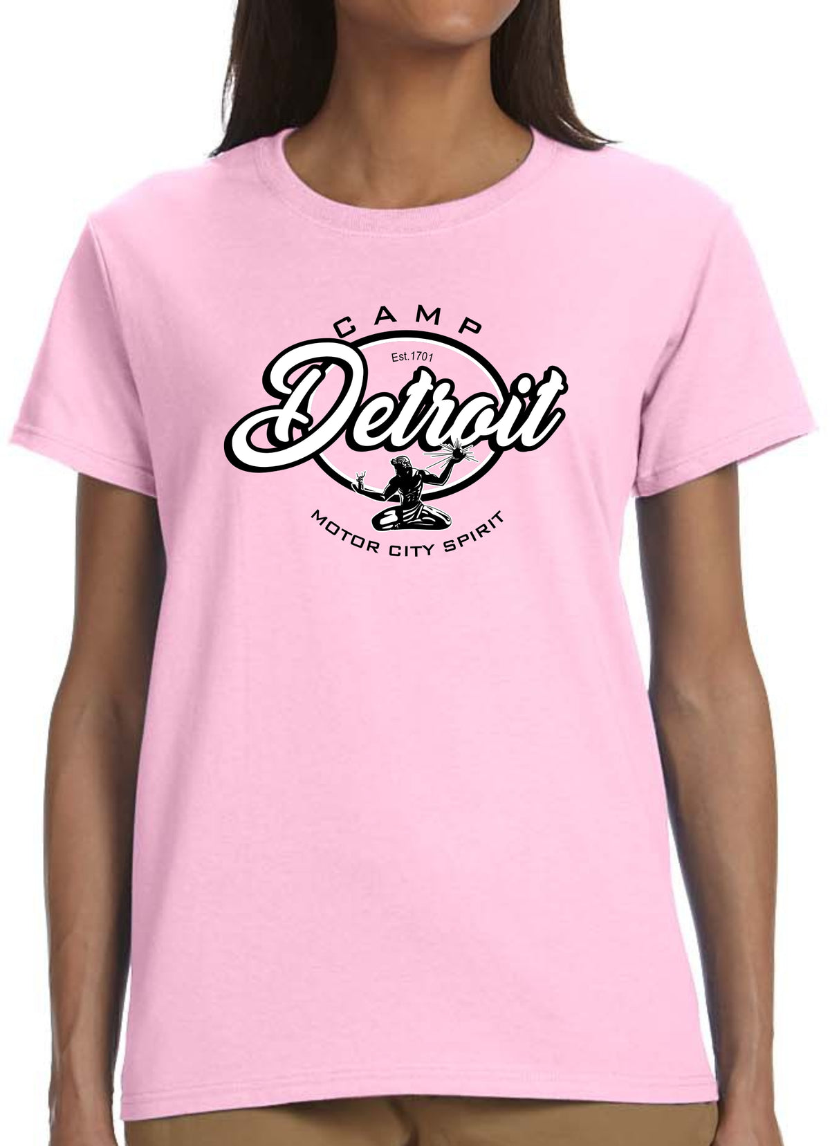Camp Detroit Apparel Short Sleeve Softstyle Ladies T-Shirt