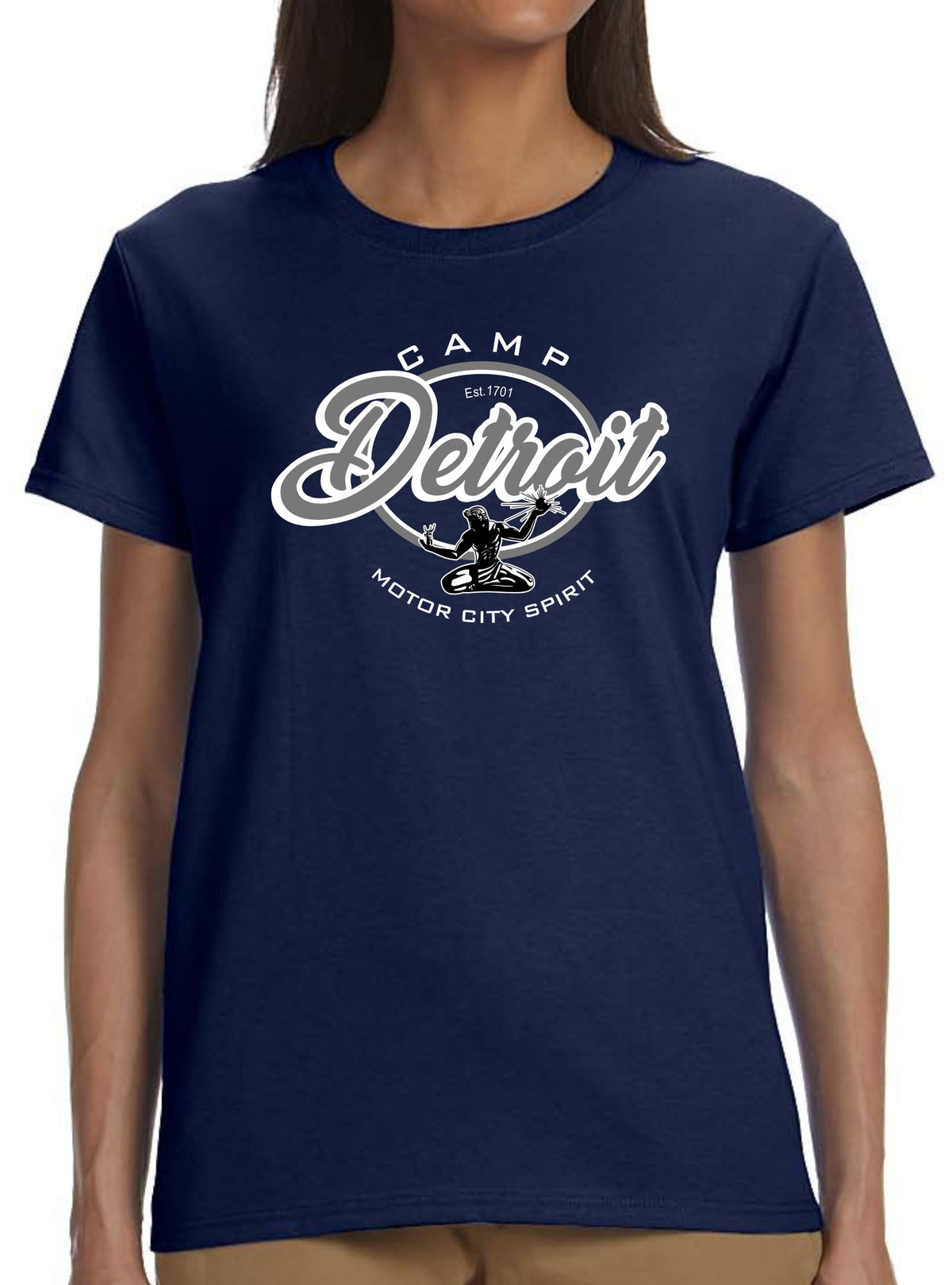 Camp Detroit Apparel Short Sleeve Softstyle Ladies T-Shirt