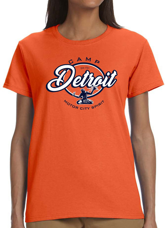 Camp Detroit Apparel Short Sleeve Softstyle Ladies T-Shirt