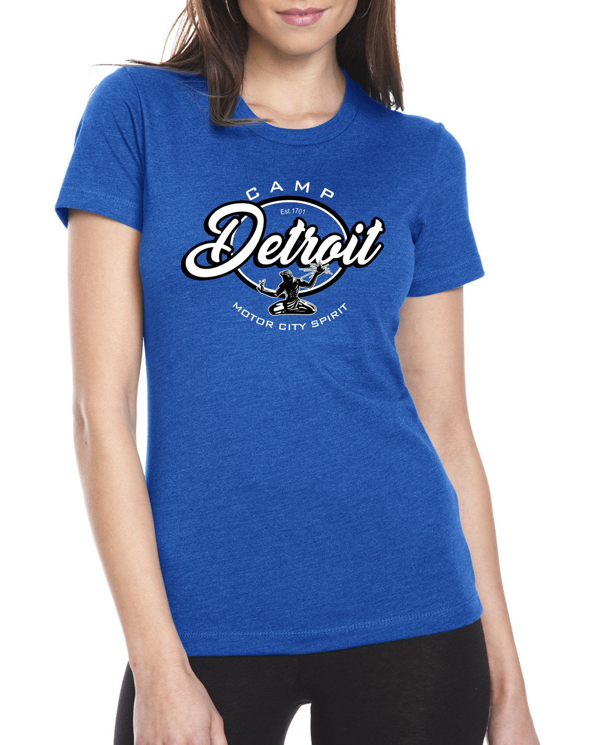 Camp Detroit Apparel Ladies Short Sleeve Softstyle Fashion Tee