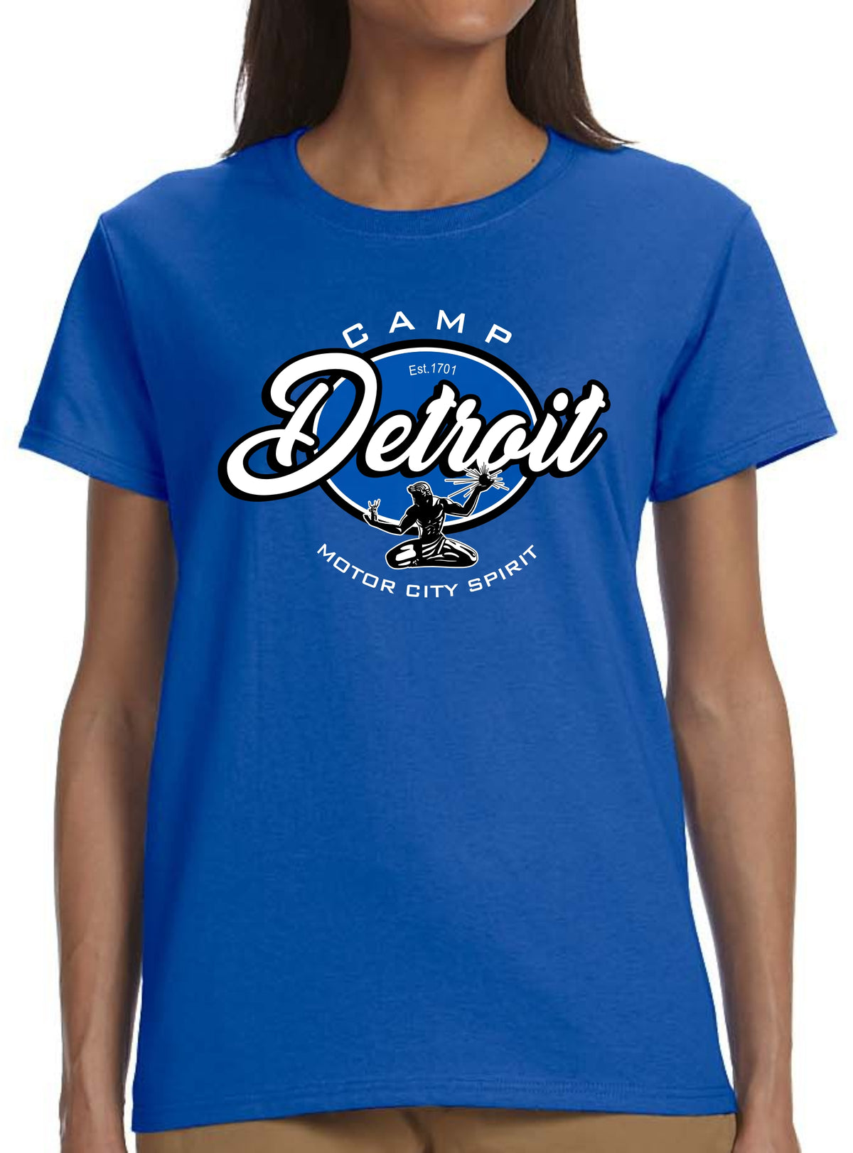 Camp Detroit Apparel Short Sleeve Softstyle Ladies T-Shirt
