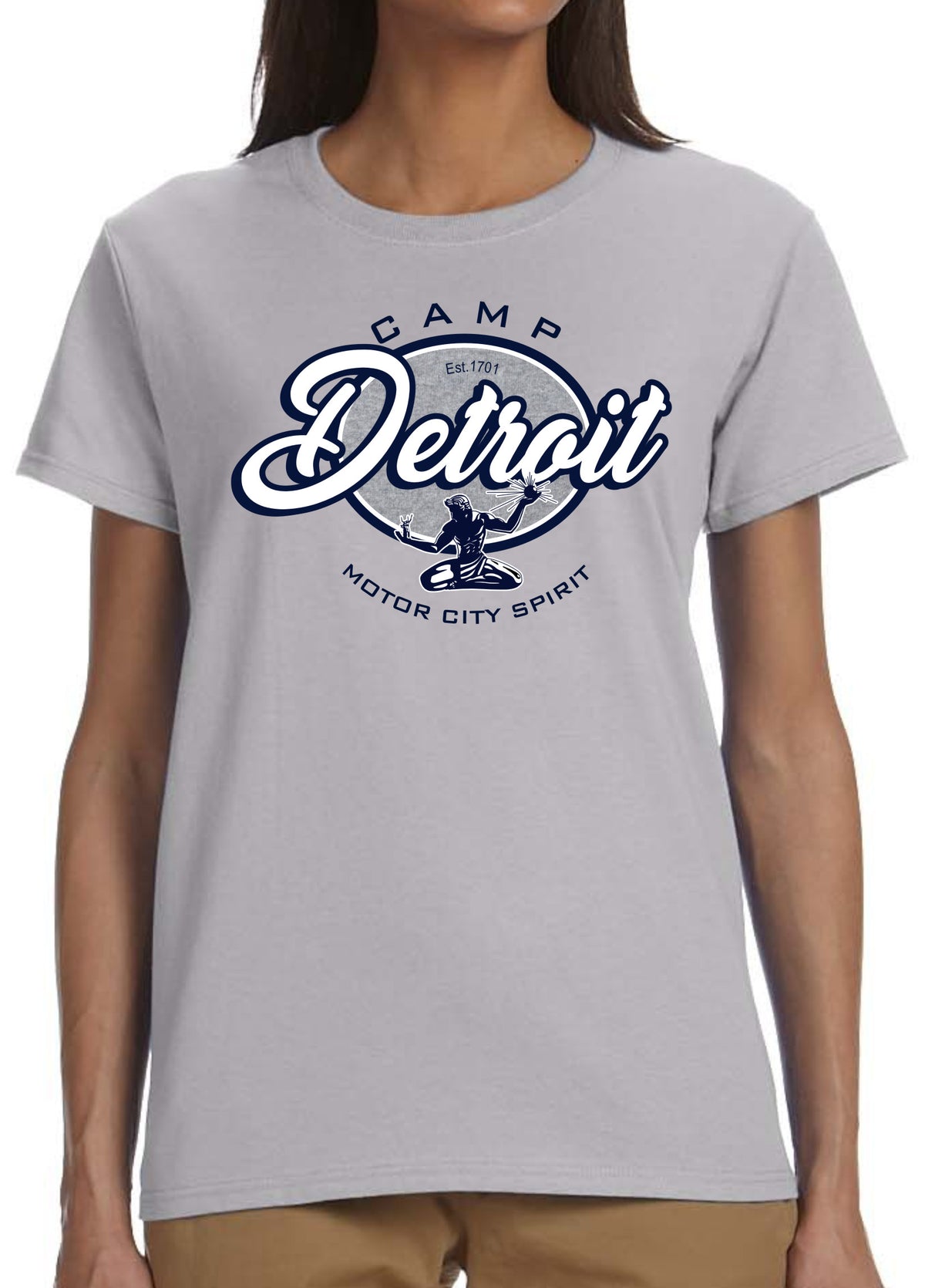 Camp Detroit Apparel Short Sleeve Softstyle Ladies T-Shirt